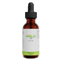 Cbd Oil Hemp Sticker by Halo CBD