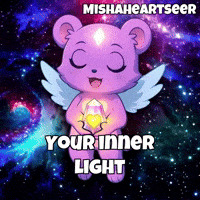 Peace Glow GIF by MishaHeartseer