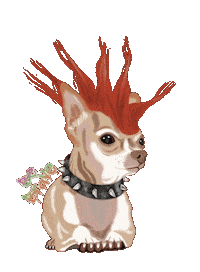 Spiritedartwork rock punk pets heavy metal Sticker