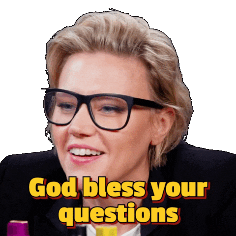 Kate Mckinnon Hot Ones Sticker by First We Feast
