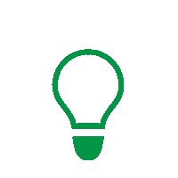 Innovation Glühbirne Sticker by Landkreis Cham