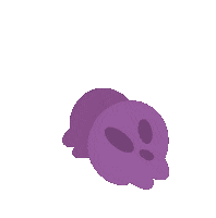 Fire Skull Sticker