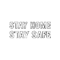 Text Stay Home Sticker by Verohallinto