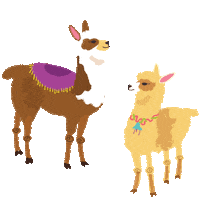 anaeats happy dancing animals travel Sticker