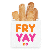 Dunkin Donuts Friday Sticker by Dunkin’