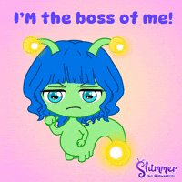 Yes I Can No GIF by ShimmertheGlowworm