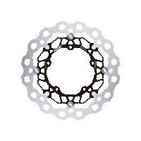 Wave Skull Sticker by Galfer Brakes