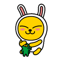 Happy Well Done Sticker by Kakao Friends