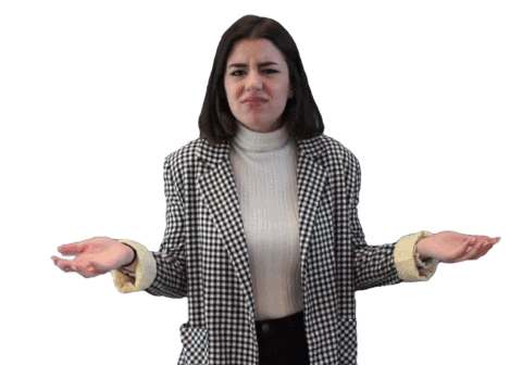 I Dont Know Federica Carta Sticker