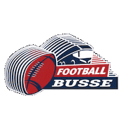 Footballbusse football american football bus travel busfahrt Sticker