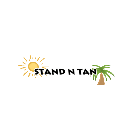 standntan giphygifmaker tanning standntan Sticker