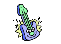 Dance Rock Sticker by robe.prieto