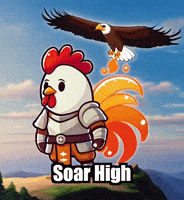 Soar High Freedom GIF by Zorooster