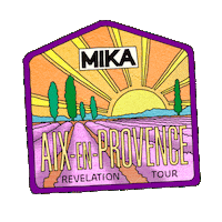 France Wine Sticker by MIKA