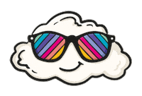 amdocs cloud sunglass cloud computing amdocs Sticker