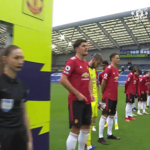Line Up Football GIF by Manchester United