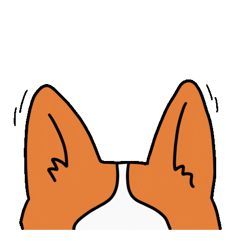 sissyartsy love art dog hello Sticker