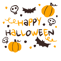 Halloween Text Sticker by Tacméla