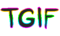 Finally Friday Sticker by megan lockhart