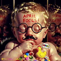 April Fools Cute Baby GIF by TresorsDuMonde.ca