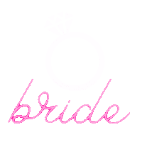 Bride Ring Sticker by Blush'd Brides