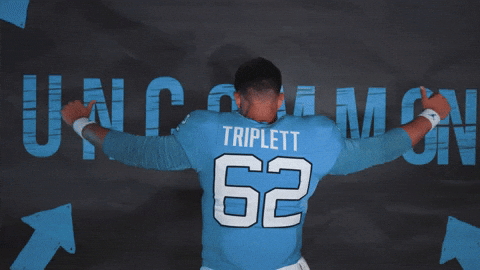 University Of North Carolina Football GIF by UNC Tar Heels