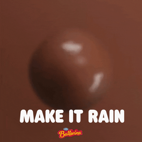 make it rain chocolate GIF by Ballerina_Kex
