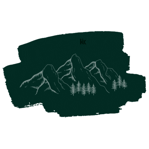 kreativkarussell giphyupload green mountain hiking Sticker