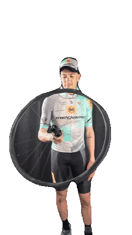 megamo_bicycles giphyupload cycling mtb wheel Sticker