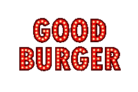 Good Burger Sticker by Movie Cars