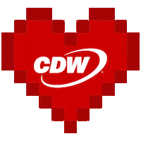 Heart Love Sticker by CDW Careers