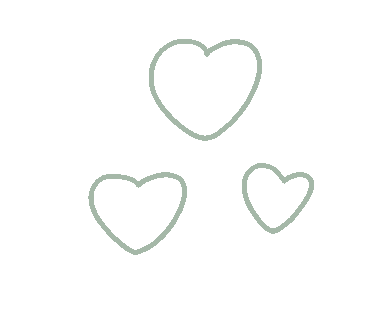 In Love Hearts Sticker