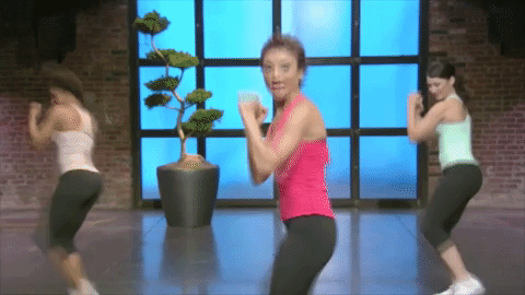 cardio kick GIF by Lauren