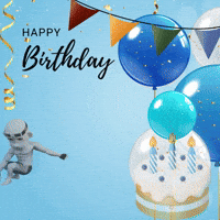 funny happy birthday card
