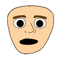 omt87 oh face ohface oooface Sticker