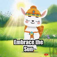 Sun Energy GIF by Llamaozi