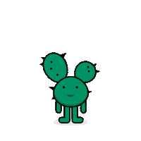 Cactusws cactus locura molesto hijos Sticker