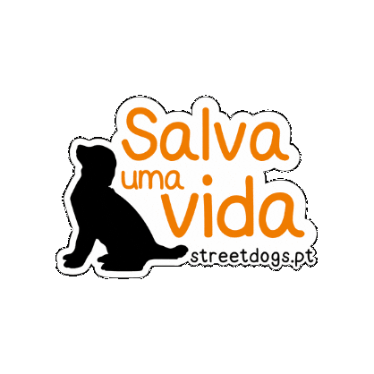 Streetdogs giphygifmaker animais streetdogspt Sticker