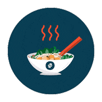 Comida Ramen Sticker by Bare Bones