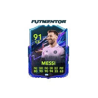 Lionel Messi Sticker by FUT Mentor