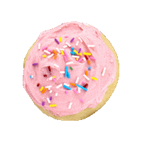 itdoesnttastelikechicken sugarcookie vegancookie sprinklescookie pillowcookie Sticker