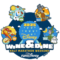 Walt Disney World Rundisney Sticker by Disney Sports