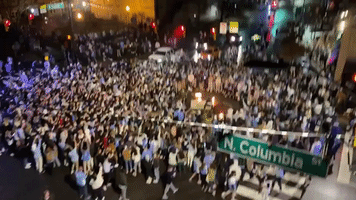 UNC Fans Defy Restrictions to Celebrate on Chapel Hill Streets