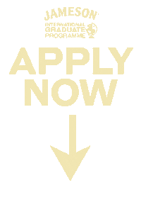 Applynow Graduateprogramme Sticker by Jameson Irish Whiskey