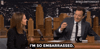 Embarrassed Jessica Alba GIF