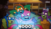 not happening no way GIF by Teenage Mutant Ninja Turtles