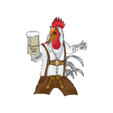 Bier Mass Sticker by Kirwaverein Pfreimd