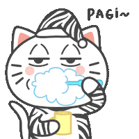 Cute Cat Sticker by KIKI