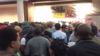 Shoppers Swarm South African Mall Ahead of Black Friday Sale