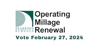 Vote Operating Sticker by Dearborn Public Schools